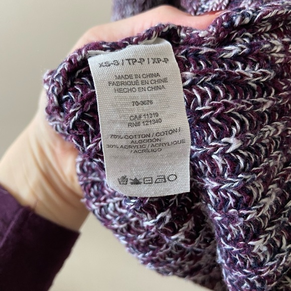 ⭐️2 FOR $20⭐️ Garage Slouchy Knit Jumper Lavender XS/S - Picture 7 of 9